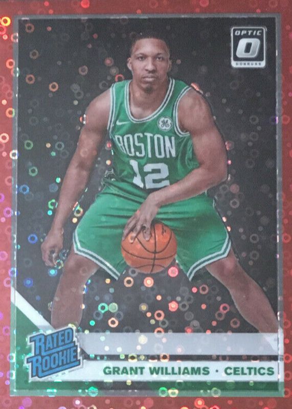 Grant Williams 2019 Optic #157 Fast Break Red /85 Rookie BGS 9