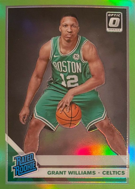 Grant Williams 2019 Optic #157 Lime Green /149 Rookie BGS 9.5