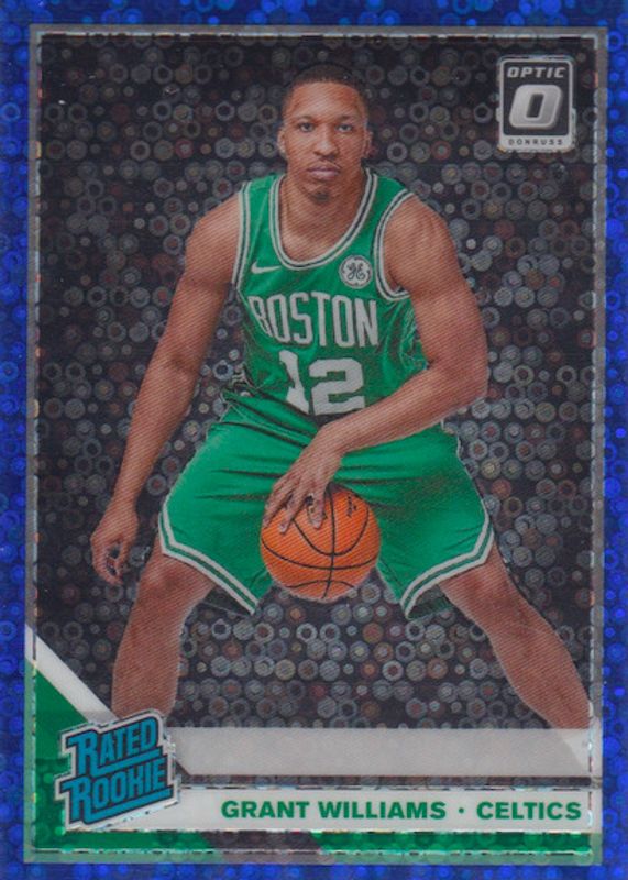 Grant Williams 2019 Optic #157 Fast Break Blue /50 Rookie PSA 10