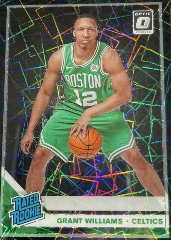 Grant Williams 2019 Optic #157 Black Velocity /39 Rookie PSA 10