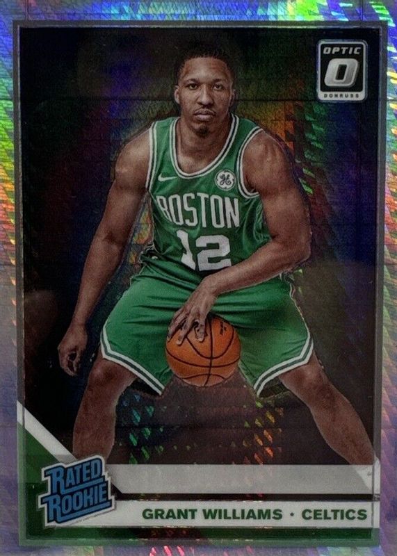 Grant Williams 2019 Optic #157 Tmall Lucky Envelopes /8 Rookie BGS 9.5