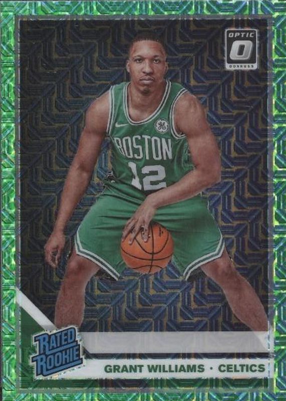 Grant Williams 2019 Optic #157 Choice Dragon /(SSP) Rookie RAW