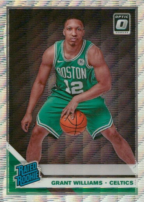 Grant Williams 2019 Optic #157 Fanatics Silver Wave Rookie PSA 10