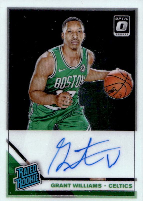 Grant Williams 2019 Optic #157 Rated Rookie Signatures Rookie PSA 10