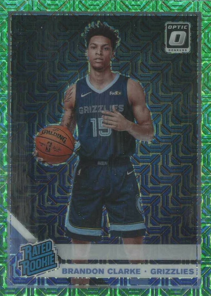 Panini Brandon Clarke RC Gold auto/10 鑑定 Panini Brandon Clarke RC Gold auto/10 鑑定