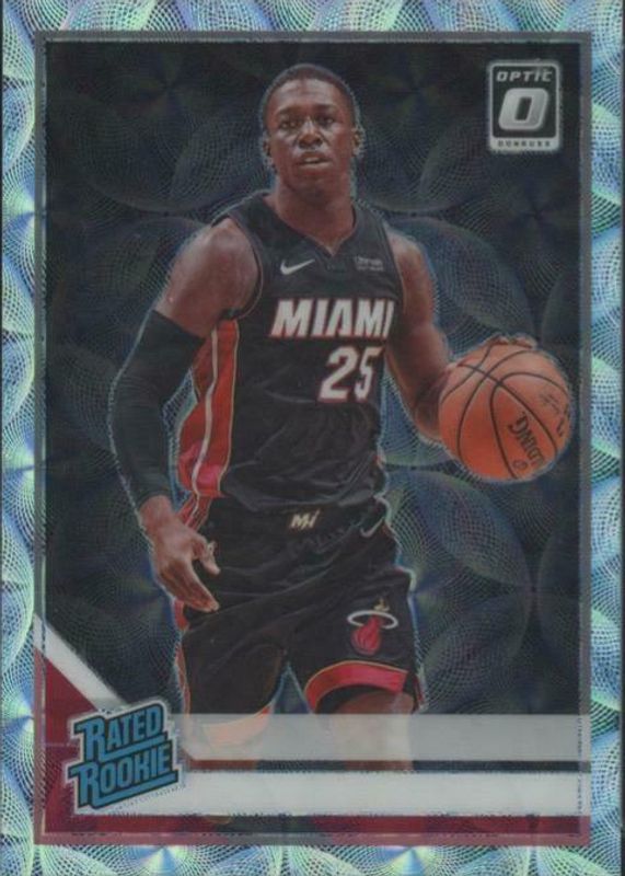 Kendrick Nunn 2019 Optic #193 Premium Box Set /249 Rookie RAW