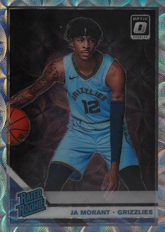 Ja Morant 2019 Optic #168 Premium Box Set /249 Price Guide