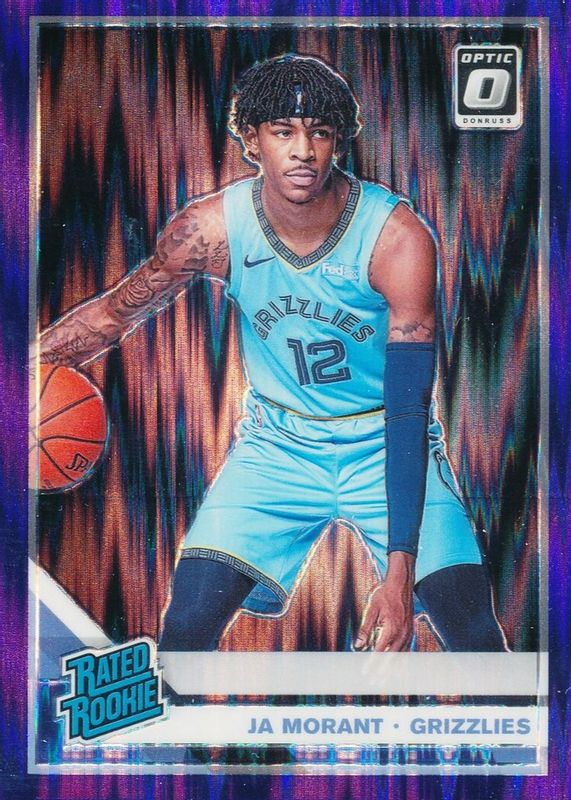 Ja Morant 2019 Optic Purple Shock #168 Price Guide - Sports Card