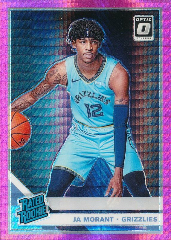 Ja Morant 2019 Optic Hyper Pink #168 Price Guide - Sports Card