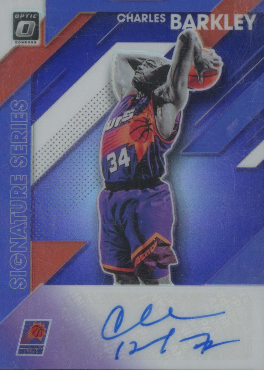 Charles Barkley 2019 Optic #SS-CBK Signature Series - Purple Price