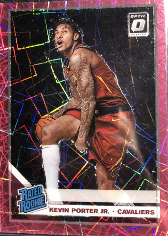 Kevin Porter Jr. 2019 Optic #179 Pink Velocity /79 Rookie SGC 10