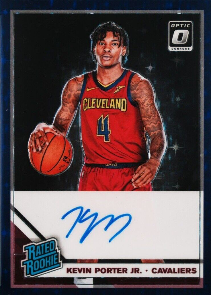 Kevin Porter Jr. 2019 Optic #179 Rated Rookie Signatures