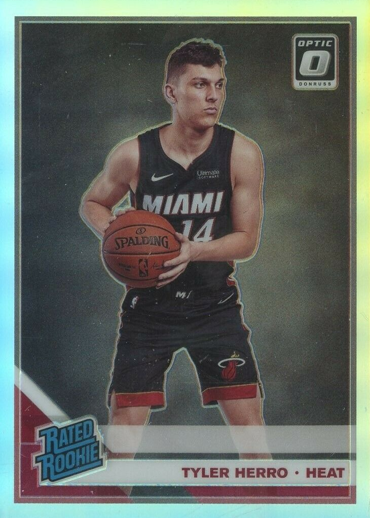 Tyler Herro 2019 Optic #172 Holo Price Guide - Sports Card Investor