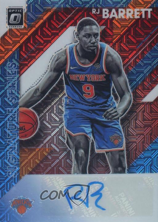 NBA RJ BARRETT RCカード☆ RJ Barrett Hot Signatures AUTO 2022-23 Panini NBA Hoops | eBay