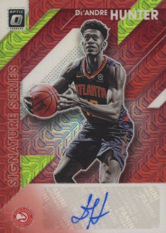 De'Andre Hunter 2019 Optic #SS-DHT Signature Series - Choice Rookie PSA 10