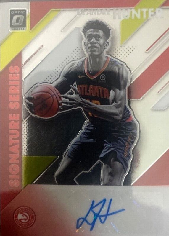 De'Andre Hunter 2019 Optic #SS-DHT Signature Series Rookie PSA 10