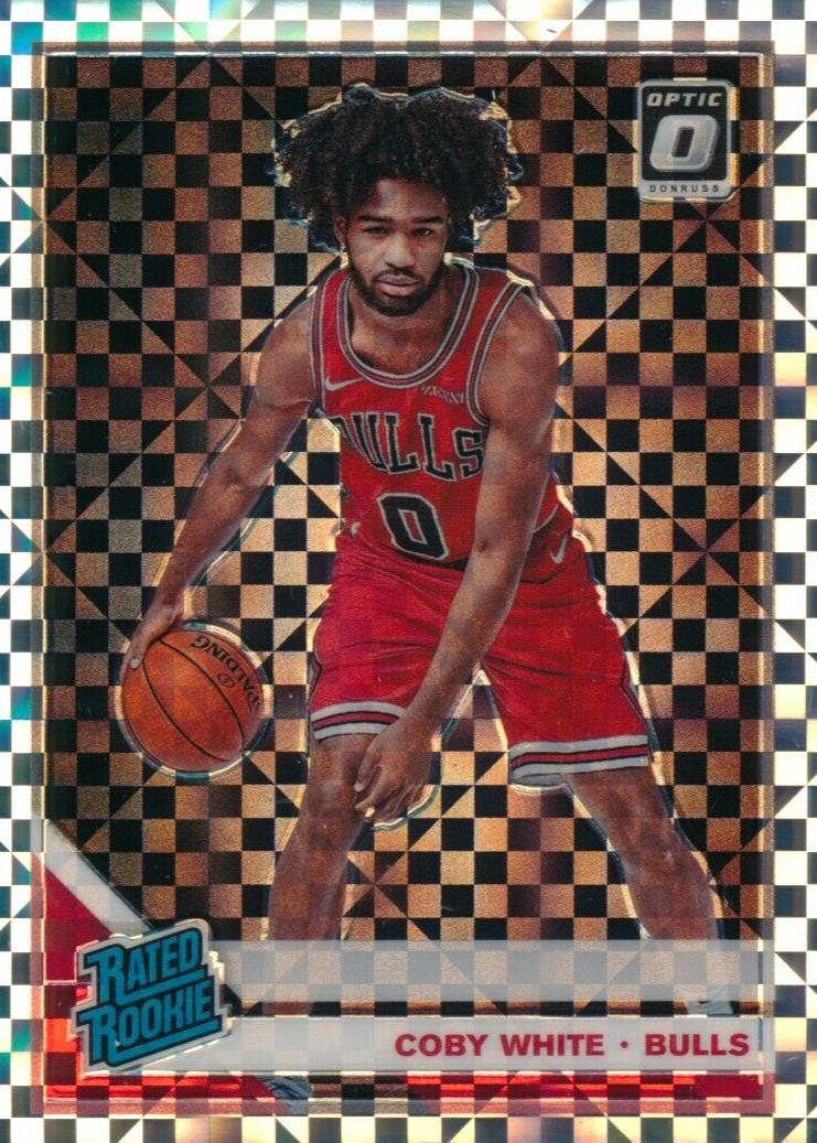 Coby White 2019 Optic #180 Checkerboard Price Guide - Sports Card