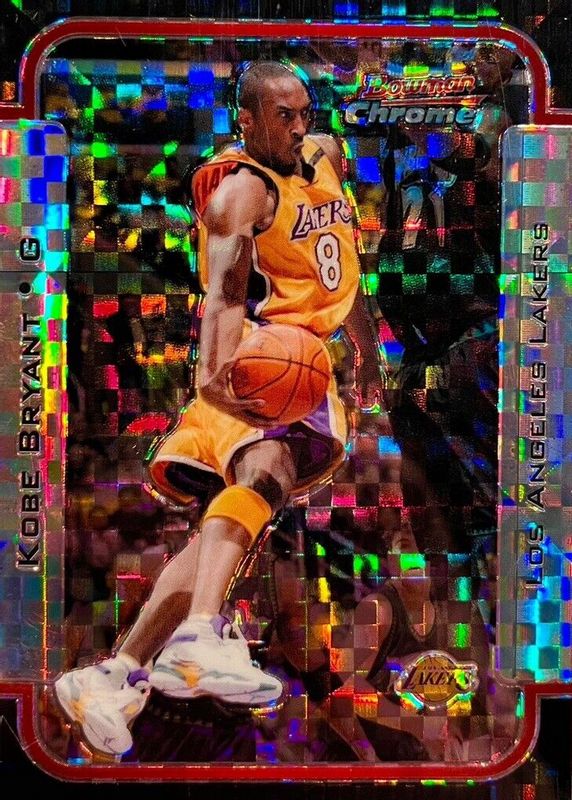 Kobe Bryant 2003 Bowman #100 Chrome - X-Fractor /150 PSA 10