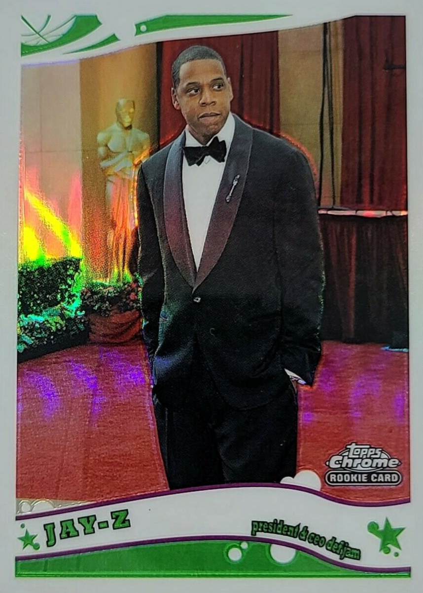 Jay-Z 2005 Topps Chrome #217 Refractor /999 RAW Price Guide