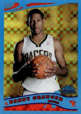 2005 Topps Chrome #166 Blue X-Fractor /90