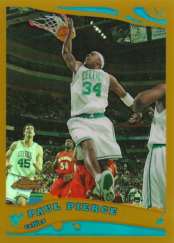 Paul Pierce 2005 Topps Chrome #24 Gold Refractor /99 SGC 10