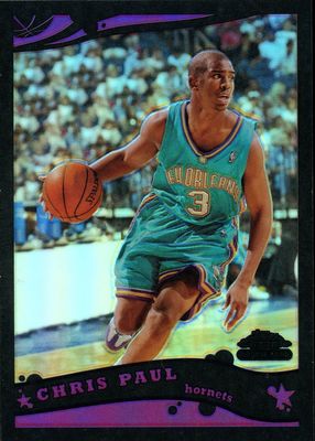 Chris Paul 2005 Topps Chrome #168 Black Refractor /399 Price Guide 