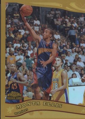 2005 Topps Chrome #215 Gold Refractor /99