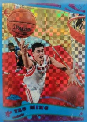 2005 Topps Chrome #8 Blue X-Fractor /90