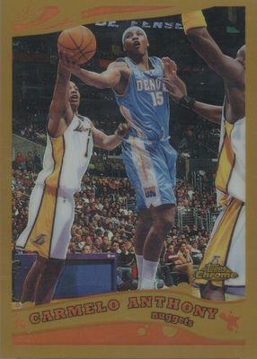 2005 Topps Chrome #71 Gold Refractor /99