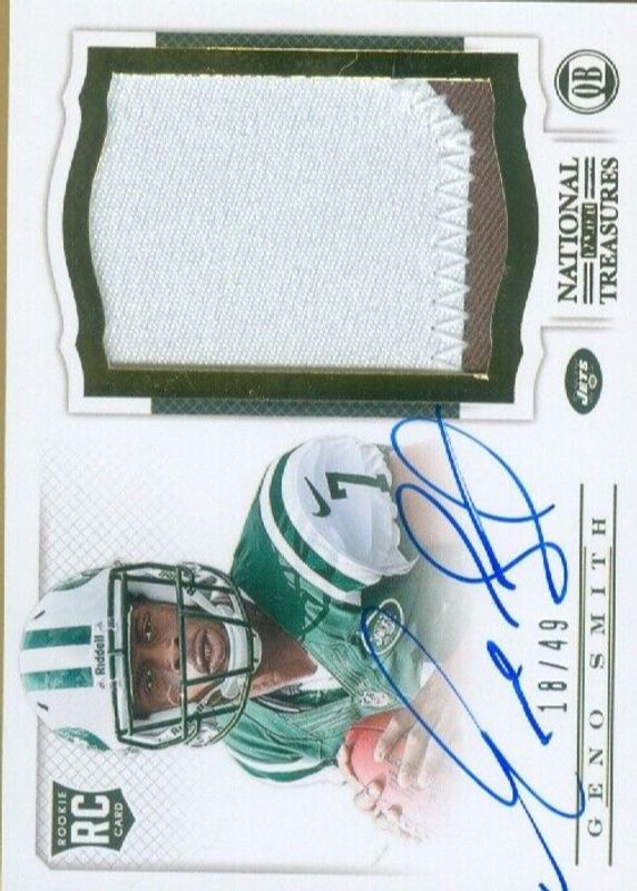 2013 National Treasures #211 Rookie Patch Auto - Gold /49