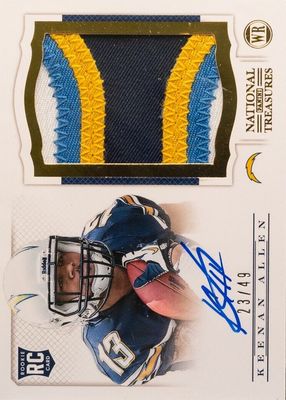 2013 National Treasures #217 Rookie Patch Auto - Gold /49