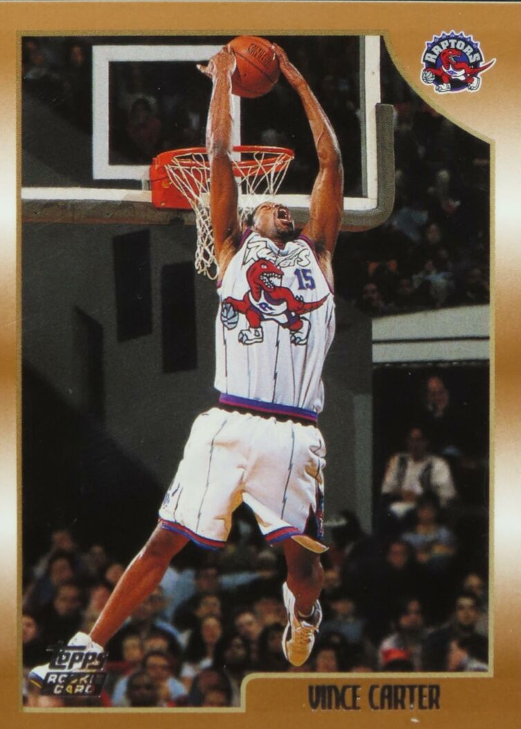 Vince Carter 1998 Topps #199 Base Price Guide - Sports Card