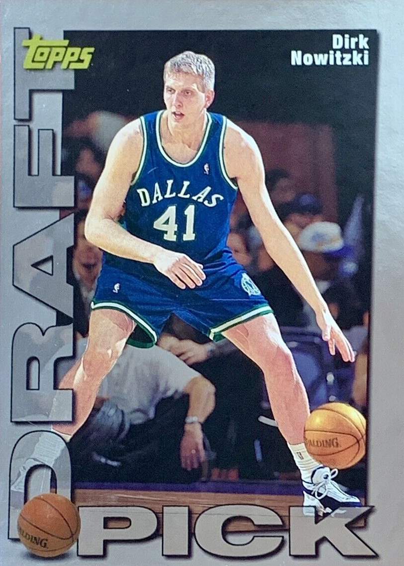 Dirk Nowitzki 1998 Topps #9 Draft Pick Price Guide - Sports