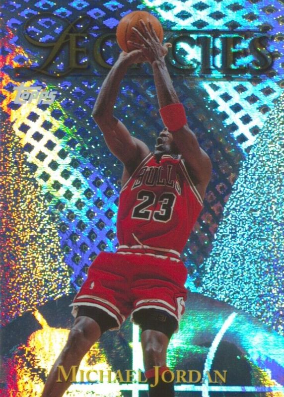 Michael Jordan 1998 Topps #L15 Legacies RAW