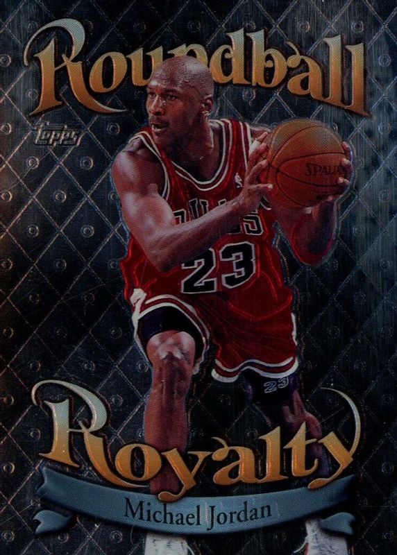 Michael Jordan 1998 Topps #R1 Roundball Royalty BGS 9