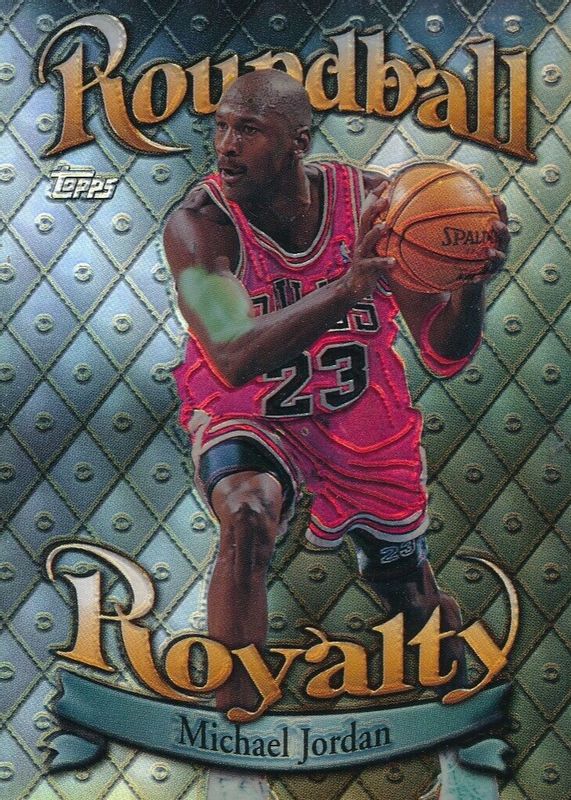 Michael Jordan 1998 Topps #R1 Roundball Royalty - Refractor RAW