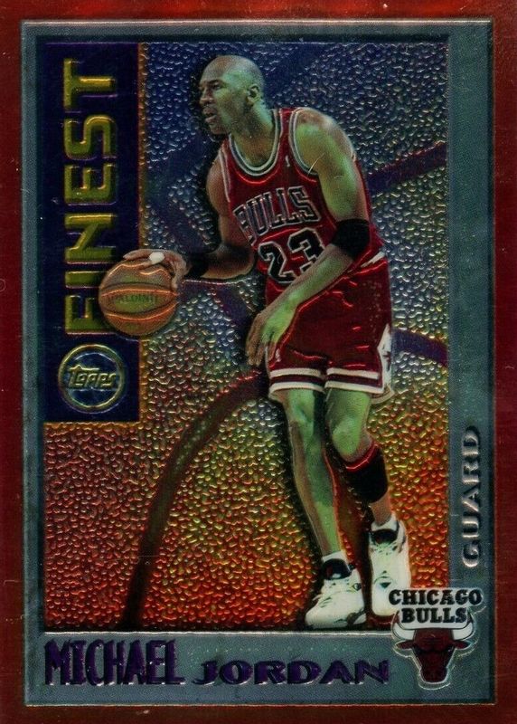 Michael Jordan 1995 Topps Finest #M1 Mystery SGC 8.5