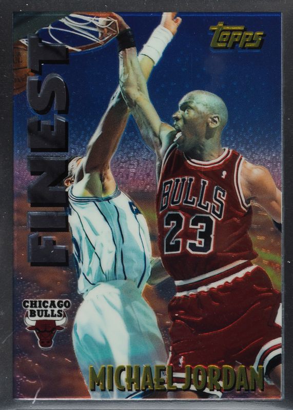 Michael Jordan 1995 Topps #M1 Mystery Finest PSA 10