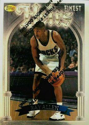 1996 Topps Finest #252 Silver - Base (with Coating)