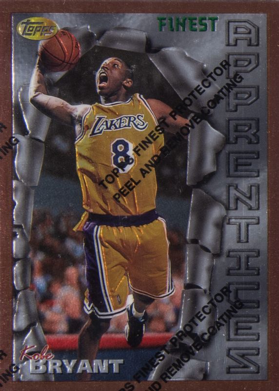 Kobe Bryant 1996 Topps Finest #74 Bronze - Base (with Coating 