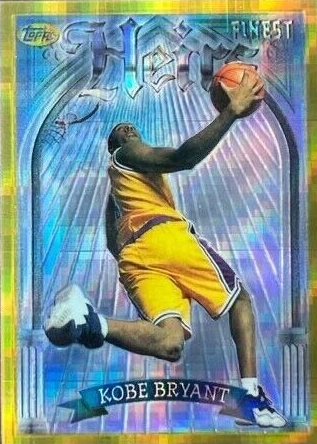 Kobe Bryant 1996 Topps Finest #269 Gold - Refractor (No Coating 