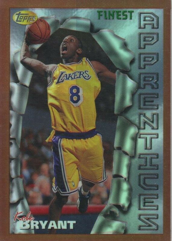 Kobe Bryant 1996 Topps Finest Bronze - Refractor (No Coating