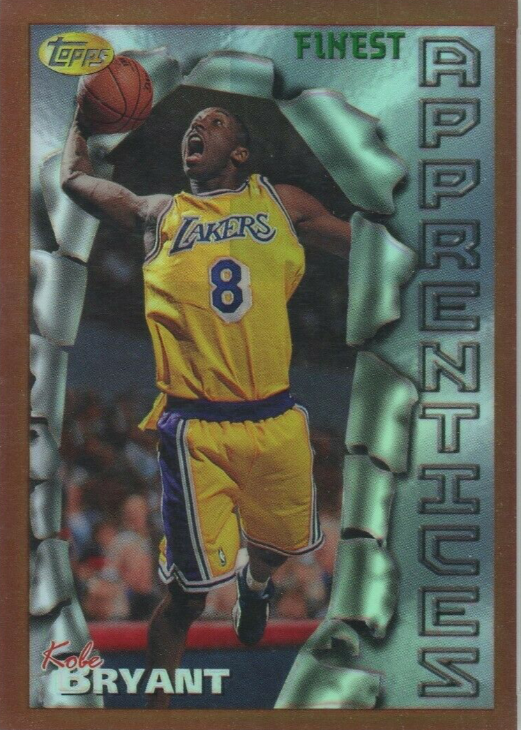 Kobe Bryant 1996 Topps Finest #74 Bronze - Refractor (No Coating 