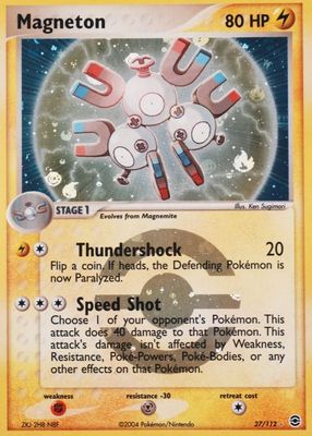 2004 EX: FireRed & LeafGreen #027/112 Reverse Holo