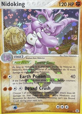 Pokemon - 151 -Nidoking Reverse Holo 034/165 (DEUTSCH