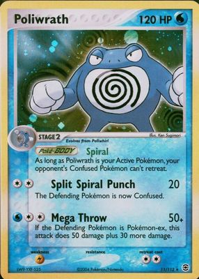 Poliwrath 2000 Japanese Crossing the Ruins #062 Holo Price