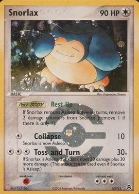 2004 EX: FireRed & LeafGreen #015/112 Reverse Holo