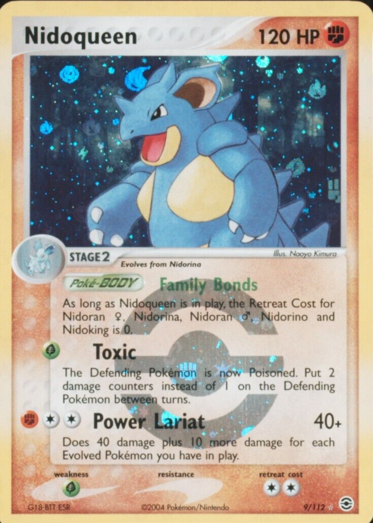 Nidoqueen 2004 EX: FireRed & LeafGreen #009/112 Reverse Holo Price