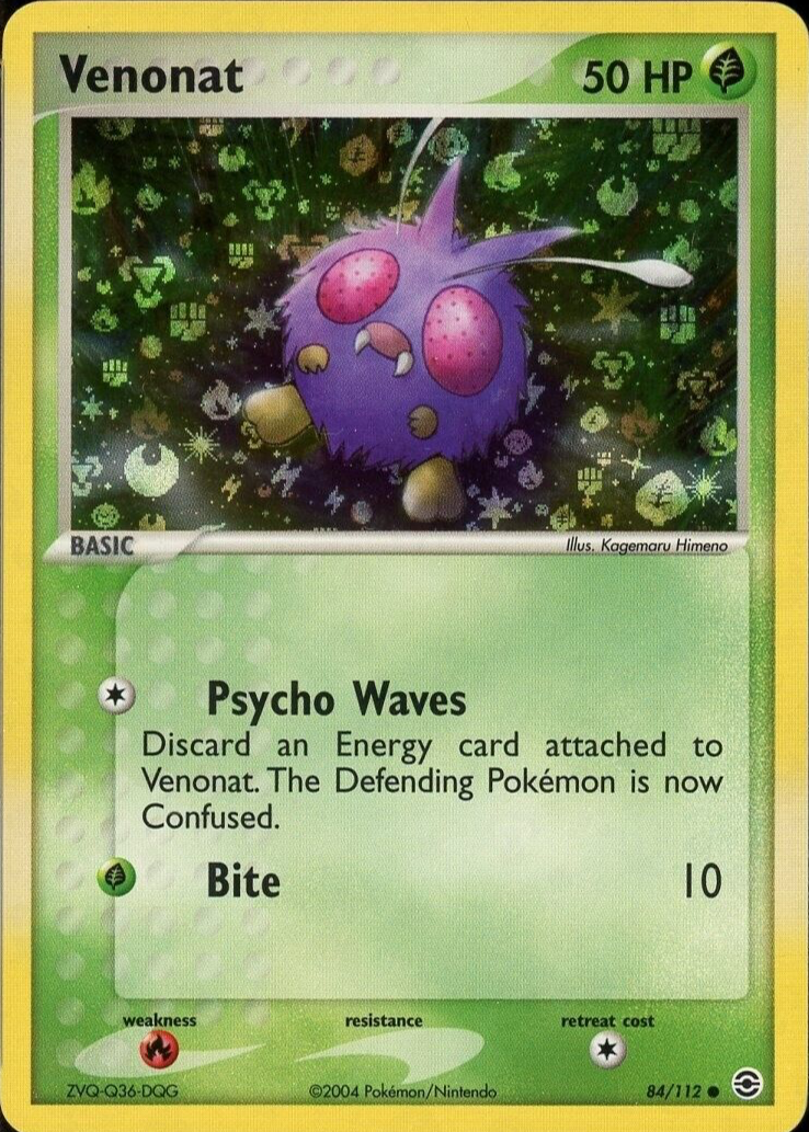 1995 venonat pokemon card value Cards Price Guide All cards will be carefully packed for safe transit Venonat - Common 1995 Red