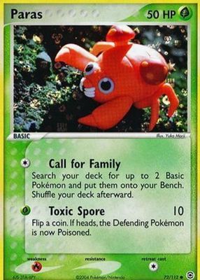 2004 EX: FireRed & LeafGreen #072/112 Reverse Holo